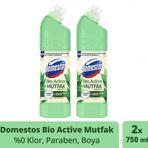 Domestos Çamaşır Suyu Bio Active Mutfak Maksimum Hijyen 750 ml x 2 Adet