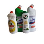 DOMESTOS Fairy & Cif & Çamaşır Suyu Temizlik Seti