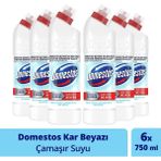Domestos Yoğun Kıvamlı Kar Beyazı Çamaşır Suyu 750 ml Maksimum Hijyen Konsantre 6 Adet - 1 kg