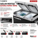 Dometic CFF70DZ Çift Bölmeli Kompresörlü Araç Buzdolabı 70L (220V AC / 12-24V DC)