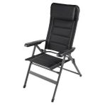 Dometic Kampa Lüks Firenze 7 Kademeli Siyah Kamp Sandalyesi