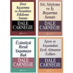 Domingo Yayınevi Dale Carnegie 4 Kitap Set - Dost Kazanma ve Insanları Etkileme Sanatı - Üzüntüyü Bırak Yaşamaya Bak - Işten ve Yaşamdan Zevk Almanın Yolları - Söz Söyleme ve Iş Başarma Sanat - (Kişisel Gelişim) - Hayır