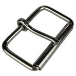 Dominion Strength Training Büyük Dikdörtgen Makaralı Kemer Tokası - Dikişsiz - Tek Uçlu - Paslanmaz Çelik - 7,5 cm
