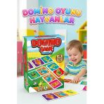 Domino Oyunu Hayvanlar – Eğlenceli Eşleştirme Kartları 28 Adet Domino Kartlı Eğitici Kutu Oyunu