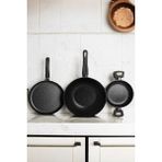 Domino Rosetta 3'Lü Granit Tava Sahan Set ( 28 Cm Wok + 25 Cm Krep + 20 Cm Sahan)