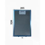 Dominox İle Uyumlu Davlumbaz 20,5X32 CM Arka Aralık 7,5CM Aspiratör Filtresi
