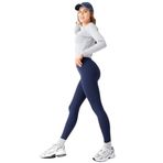 Domoda Karyoka Dikiş Detaylı Toparlayıcı Sportif Detaylı Ekstra Esnek Kadın Tayt @Amazon Lacivert L