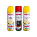 Domol Fırın ve Izgara Temizleyici Köpük Limonlu 500 ml + Tuvalet Temizleme Köpüğü Limon 500 ml, 2 Adet Set