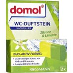Domol Klozet Blok Yedek Limon 2x40 gr WC Kokusu