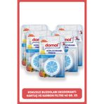 DOMOL Kokusuz Buzdolabı Deodorantı Kartuş Ve Karbon Filtre 40 gr. X5 Adet