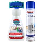 Domol Koltuk Leke Temizleyici Sprey + Dr.Beckmann Fırçalı Halı Leke Çıkarıcı set