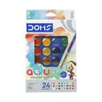 Doms 7428 23mm 24 Renk Sulu Boya
