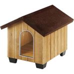 Domus Ahşap Çatılı Köpek Kulübesi Large 81X102X78 cm