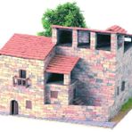 Domus N:40040 Rustica 6 Rectoria 1/100 Taş Maket