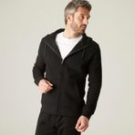 Domyos Siyah 500 Erkek Kapüşonlu Sweatshirt