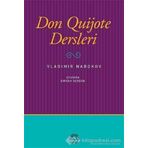 Don Quijote Dersleri - Vladimir Nabokov