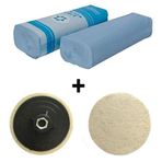 Don Yağı Polisaj Parlatma Metal Cila 1 Kg + Polisaj Keçesi 115 mm