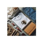 donamod Unisex Oversize Siyah Beyaz Oğlak Burcu Astroloji Hediye Doğum Günü Tasarımlı T-shirt Tişört