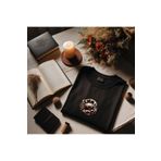 donamod Unisex Oversize Siyah Beyaz Yengeç Burcu Astroloji Hediye Doğum Günü Tasarımlı T-shirt Tişört