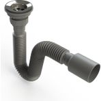 Donau Lüx Körüklü Lavabo Sifonu Ø 40-50 mm DONAU 321-340