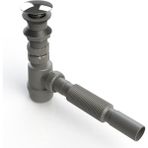 Donau Pop-Up Taslı Körüklü Lavabo Sifonu Ø 32 mm DONAU 321-112