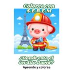 Donde esta el cerdito david: colorea por paises