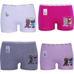 Dondeza 3 Lü Paket Dondeza Kız Çocuk Boxer Külot . - 3 - 4 Yaş - Renkli