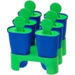Dondurma Kalıbı 6lı 10 cm Mavi-Yeşil Renk