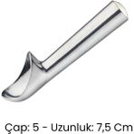 Dondurma Kaşığı & Dibber Civalı No:10 - Gri
