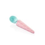Dondurma Kaşığı Kornet Şeklinde, Pembe ve Mavi, 19 cm, Karışık Renkli, 1 Adet