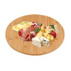 Dönen Bambu Sunum Tablası 35 cm