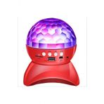 Dönen Işıklı Disko Topu Mp3 Usb Çalar Speaker Bluetooth Hoparlör L-740
