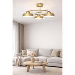 Dönence Led Eskitme Renk Modern Tasarım Enerji Tasarruflu Üç Renk Işık Ledli Dekoratif Avize Salon Yemek Odası