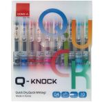 Dong-A 10 Renk Q-Knock 04 mm Jel Kalem Seti