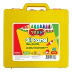 Dong-A 48 Renk Plastik Çanta 262148 Pastel Boya Canlı Renkler ile Eğlenceli Sanat Deneyimi