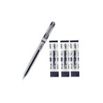 Dong-A Siyah My Gel 0.5mm Ince Iğne Uçlu Jel Kalem 1 Adet Ve Kalem Yedeği 3 Adet My-jel Pilot Kalem