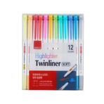 Dong-A Twinliner 12 Adet Soft Fosforlu Kalem