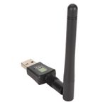 Dongle WiFi USB 2.0 sinyal anteni tak ve çalıştır USB kablosuz çift bant 2.4G 5G adaptör