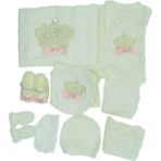 Donino Baby Taç İşlemeli Kız Bebek 11liHastane Çıkışı