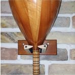 Donizetti Ahşap Bağlama Saz Duvar Askısı Standı