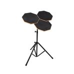 Donizetti Bateri Davul Drum Pratik Çalışma Pedi Ve Standı Baget 3'Lü Set Çantalı