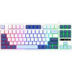 Donkey JDK87 Rainbow Mekanik Hisli Membran Türkçe Q Gaming 88 Tuş Beyaz Klavye