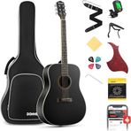 Donner DAG-1CB Siyah Cutaway Akustik Gitar Seti