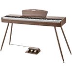 Donner Ddp-80 88 Tuşlu Dijital Piyano Ceviz Renk ile Gerçekçi Müzik Deneyimi Sunar