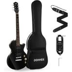 Donner DLP-124B Lp Elektro Gitar Paketi (Siyah)