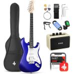 Donner DST-100L ST Elektro Gitar (Sapphire Blue)