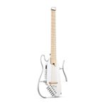DONNER HUSH I PRO Seyahat Gitar Akustik Elektro Gitar -sedefli beyaz