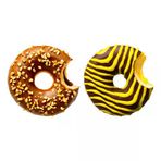 Donut Worry Be Happy 2x71 gr Vanilya Fındık Dolgulu Donut