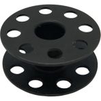 Donwei 270010(2HB) Düz Makine Metal Siyah Tırnaksız Masura