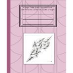 Doodle & Zentangle Notebook: 110 pages, Wide Ruled Composition Book with Interactive Corner for Doodles & Zentangles